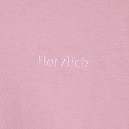 Herzlich - Organic Shirt (Stick weiß)