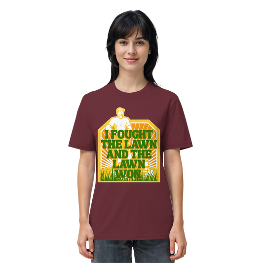 I fought the lawn and the lawn won 2 - Organic Shirt