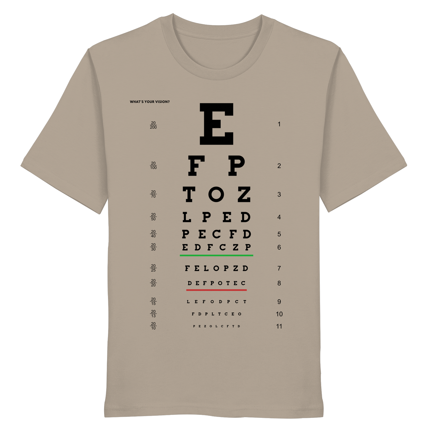 What’s your Vision? - Organic Shirt