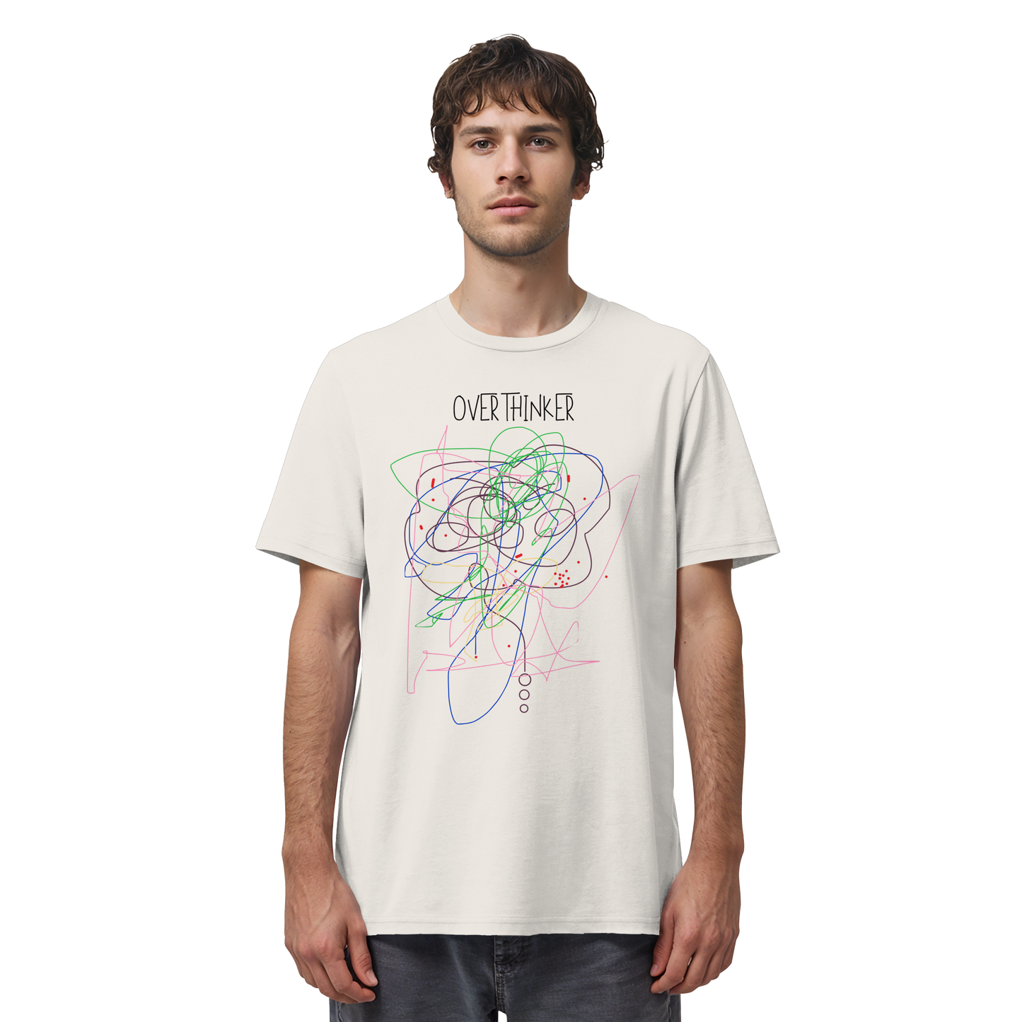 Overthinker Krixikraxi - Organic Shirt
