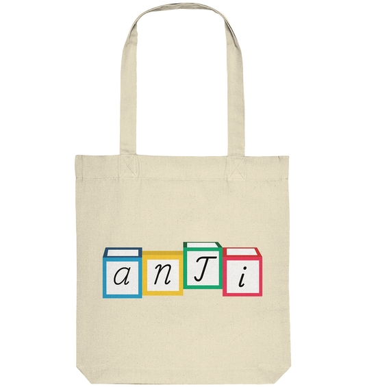 Anti 2 - Organic Tote Bag