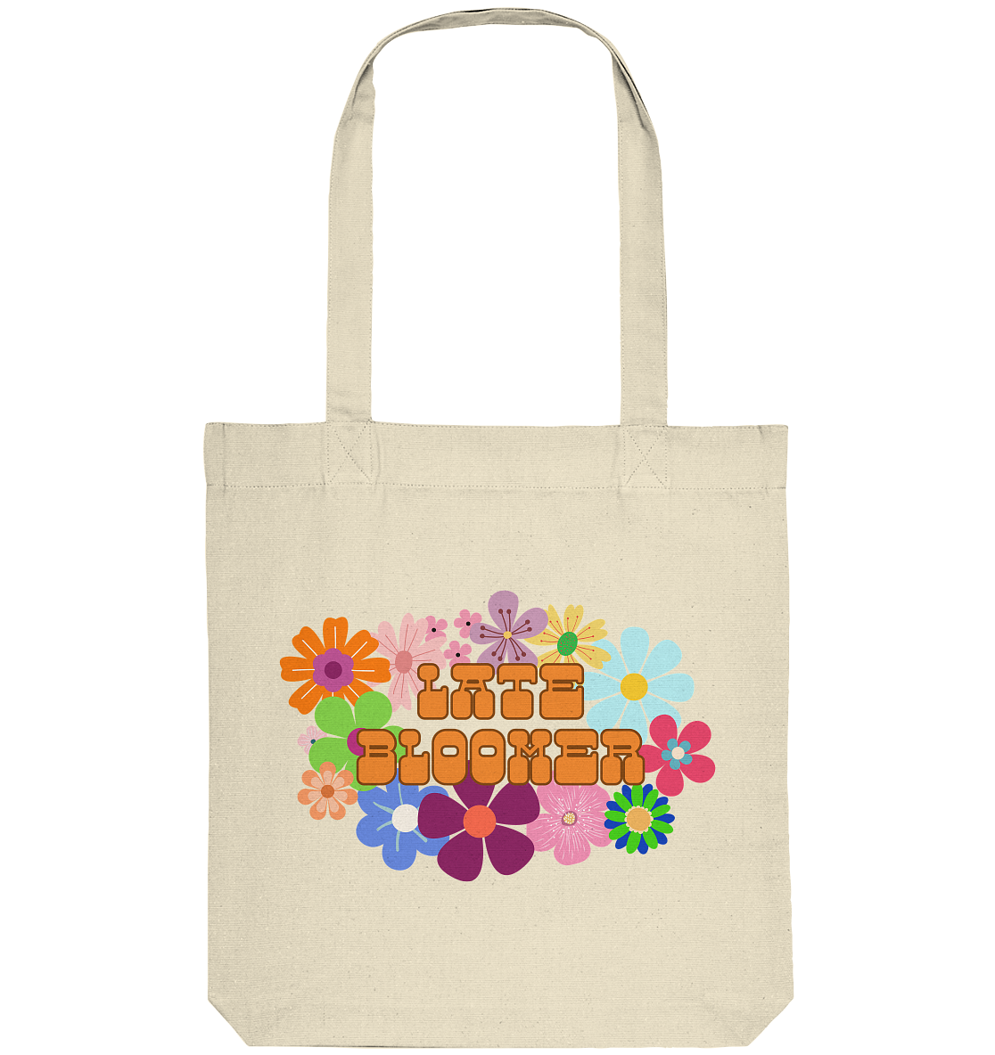 Late Bloomer 1 - Organic Tote Bag