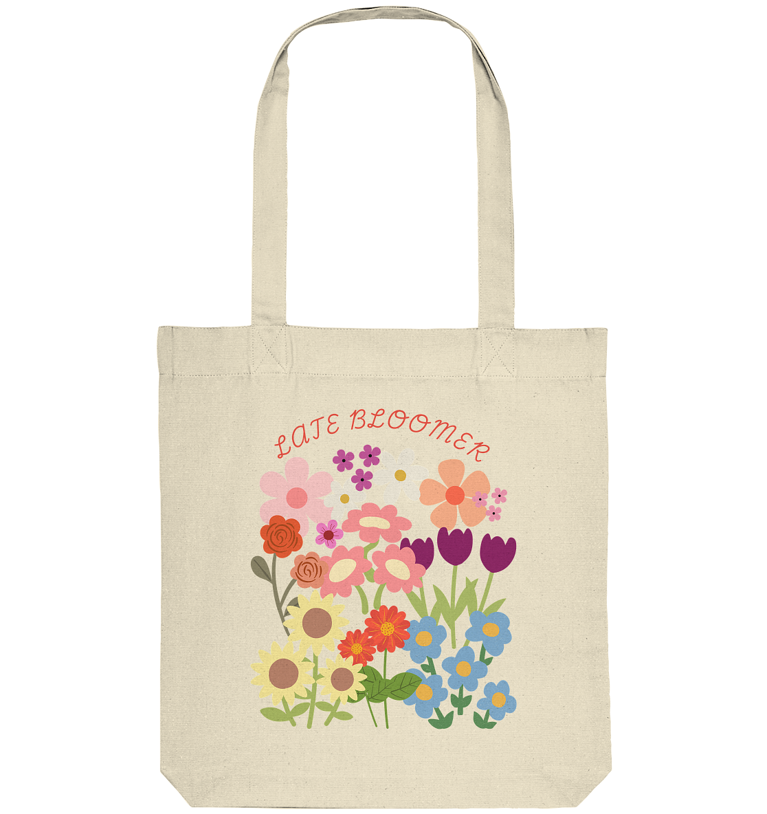 Late Bloomer 2 - Organic Tote Bag