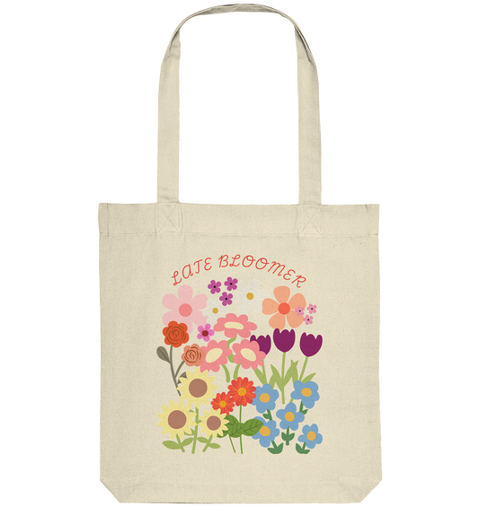 Late Bloomer 2 - Organic Tote Bag