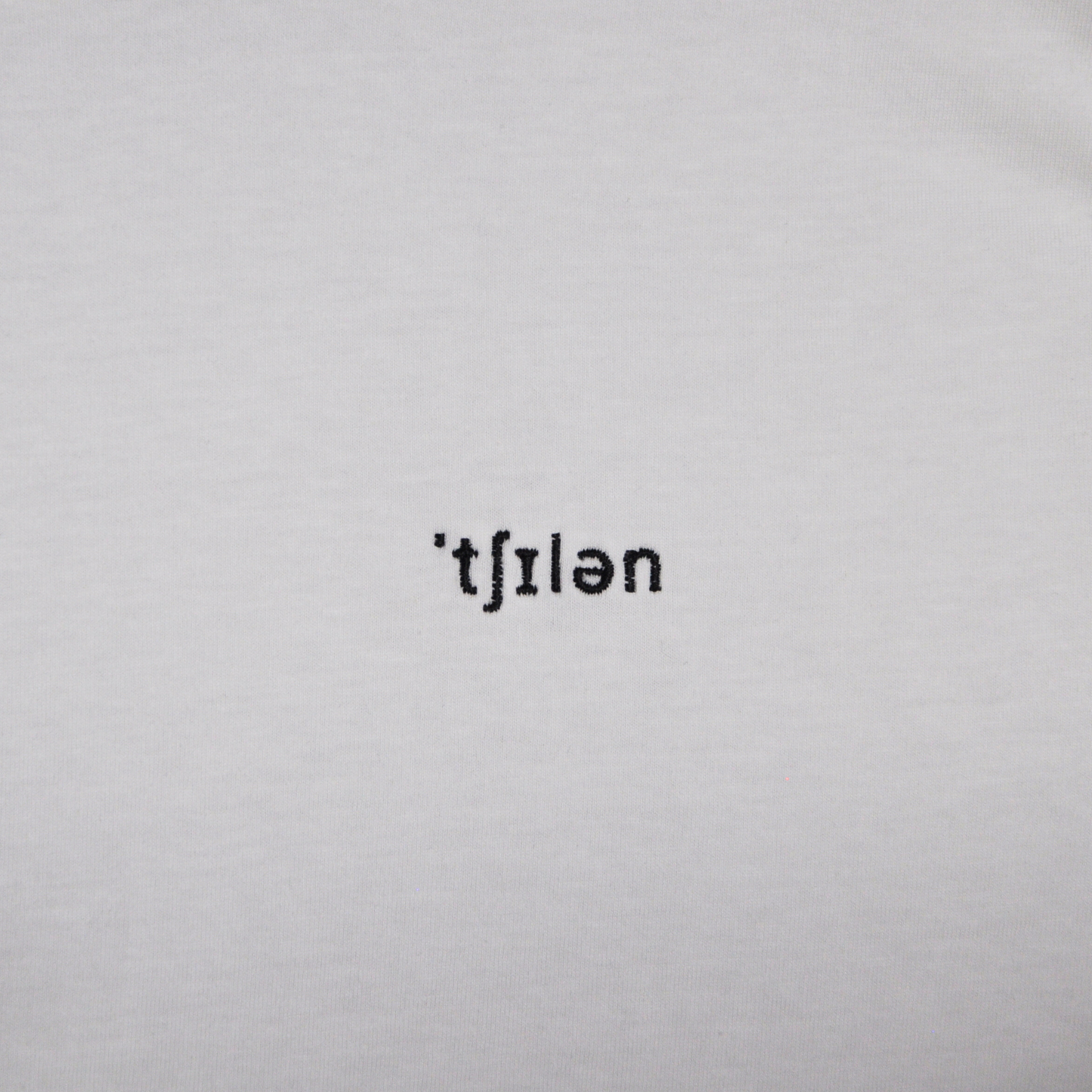 Chillen Lautschrift - Organic Shirt (Stick schwarz)