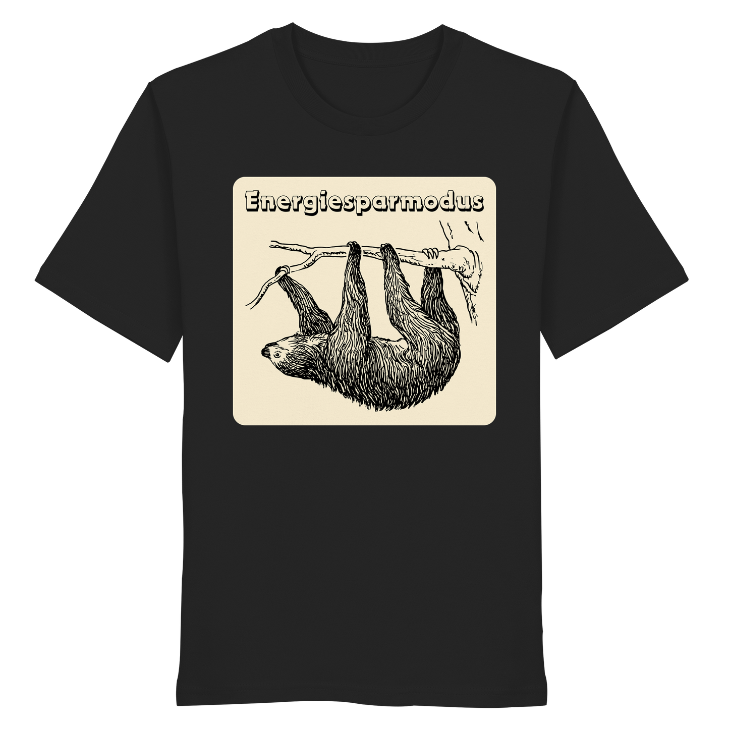 Energiesparmodus Faultier - Organic Shirt