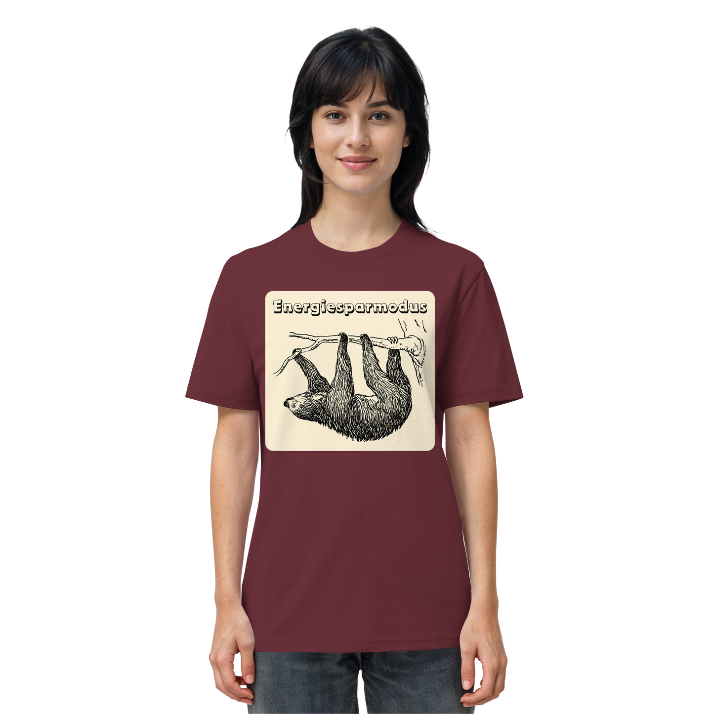 Energiesparmodus Faultier - Organic Shirt