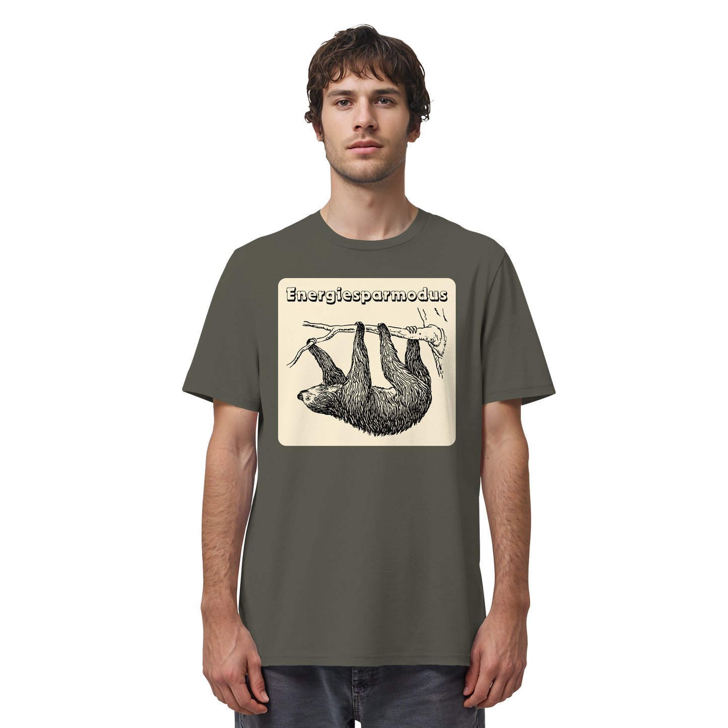 Energiesparmodus Faultier - Organic Shirt
