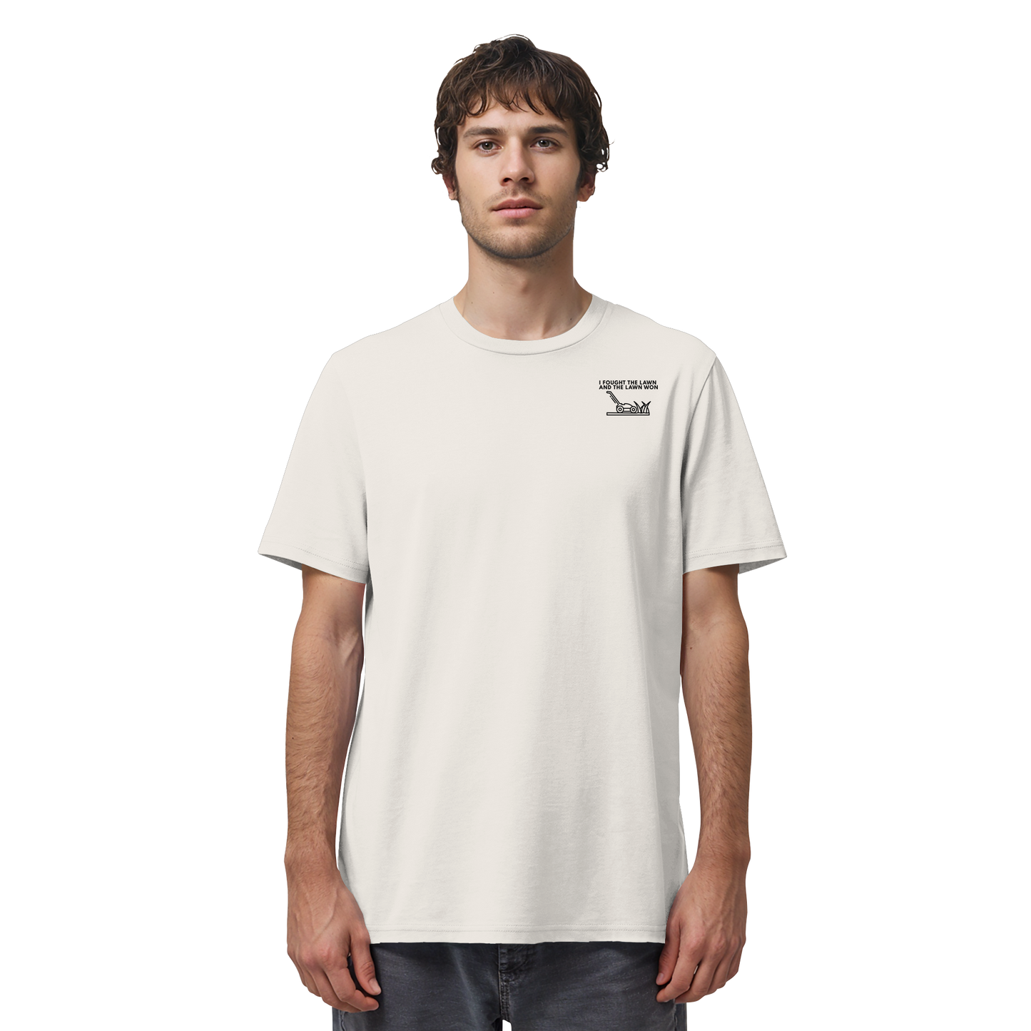 I fought the lawn and the lawn won 1 - Organic Shirt