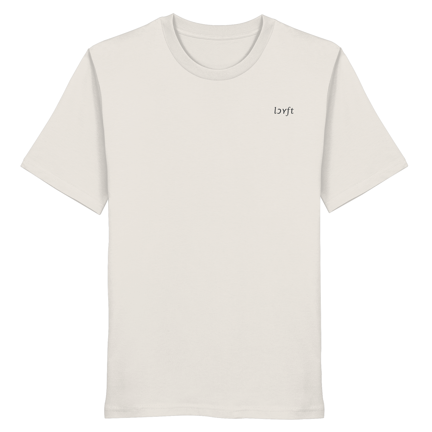 Läuft Lautschrift - Organic Shirt (Stick schwarz)