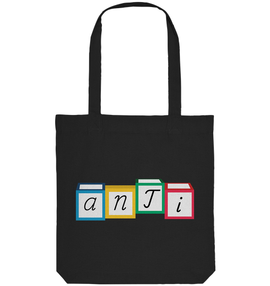 Anti 2 - Organic Tote Bag