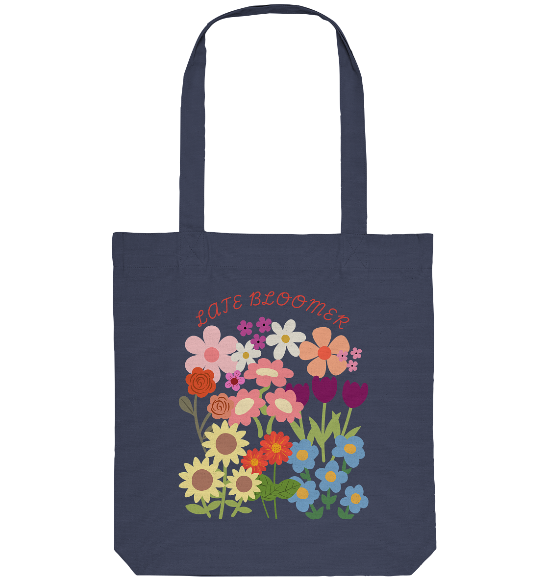 Late Bloomer 2 - Organic Tote Bag