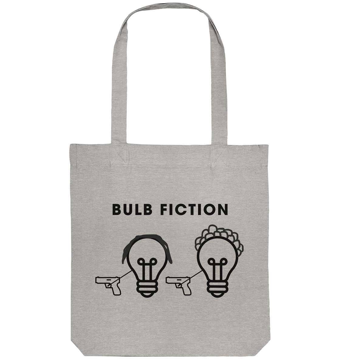 Bulb Fiction - Organic Tote Bag