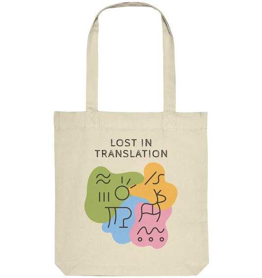 Lost in Translation - Organic Tote Bag