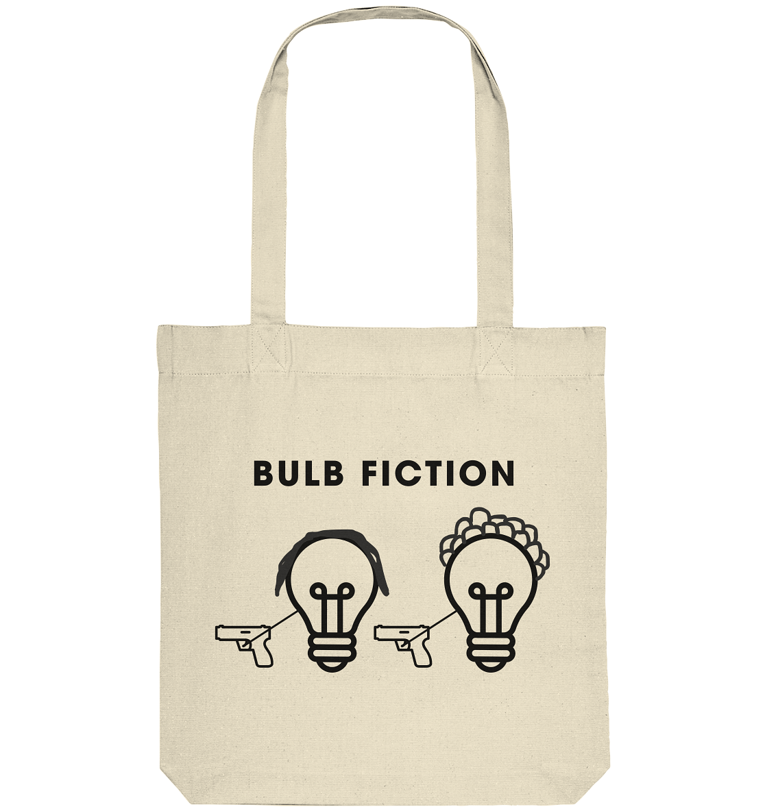 Bulb Fiction - Organic Tote Bag
