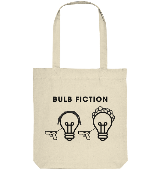 Bulb Fiction - Organic Tote Bag