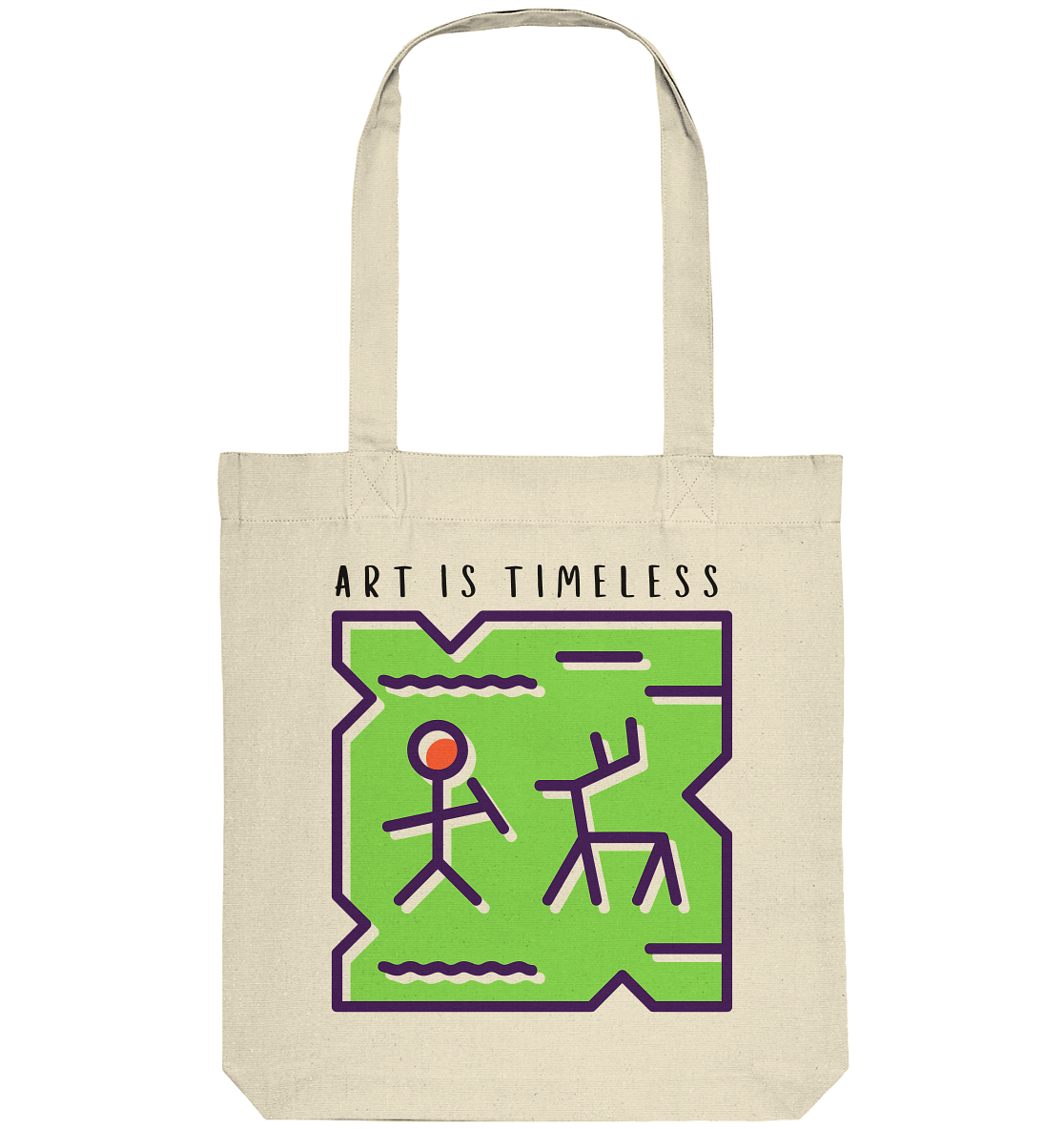 Art is timeless - Organic Tote Bag