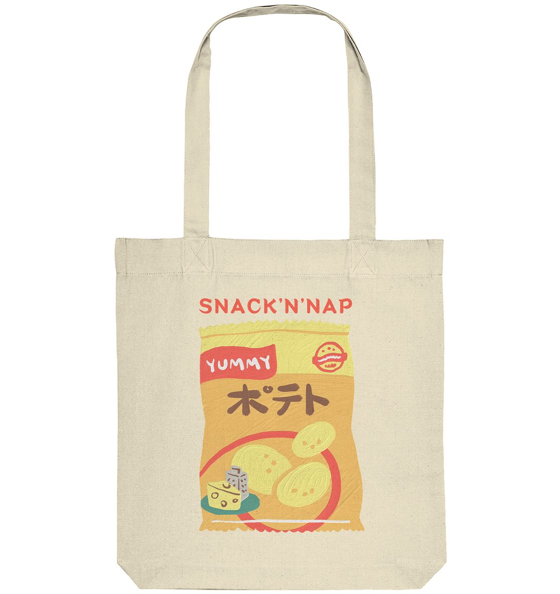 Snack'n Nap - Organic Tote Bag