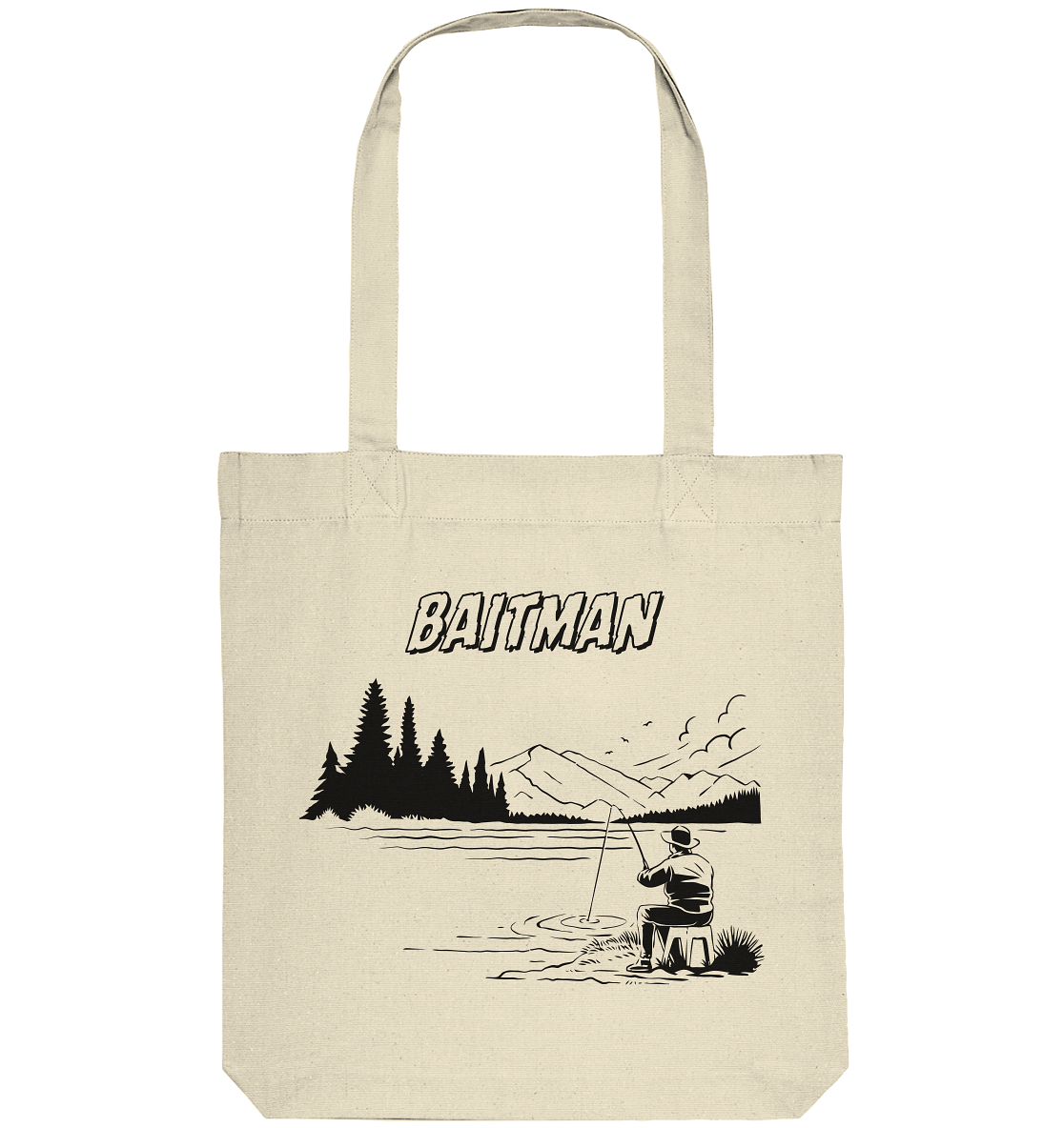Baitman - Organic Tote Bag